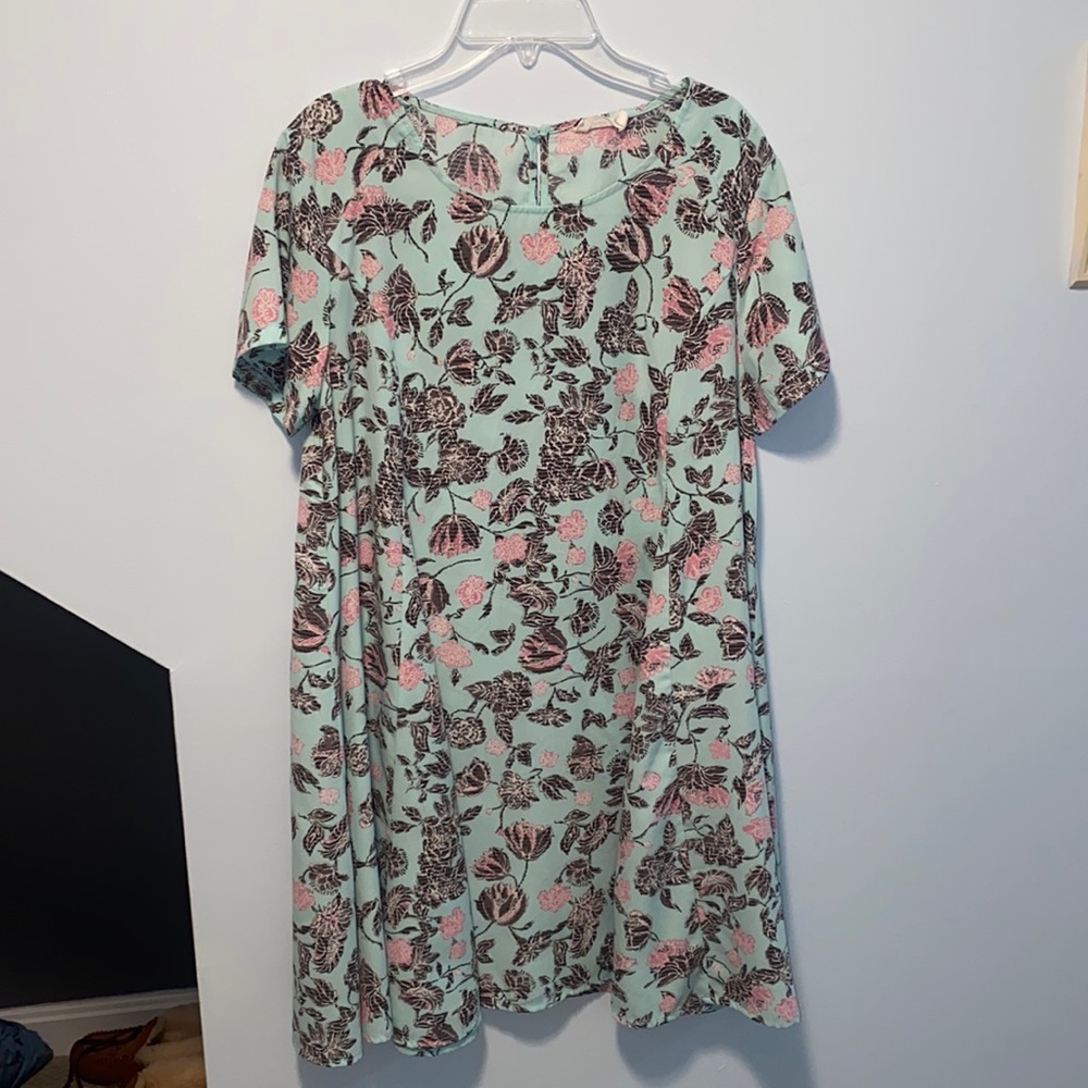 Light Blue Floral Sundress